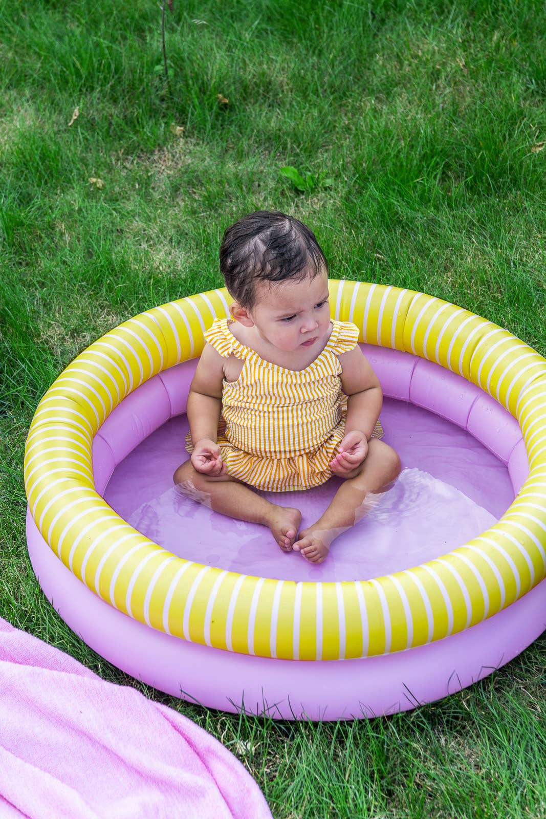 Banana Pink Inflatable Pool - 32 inches