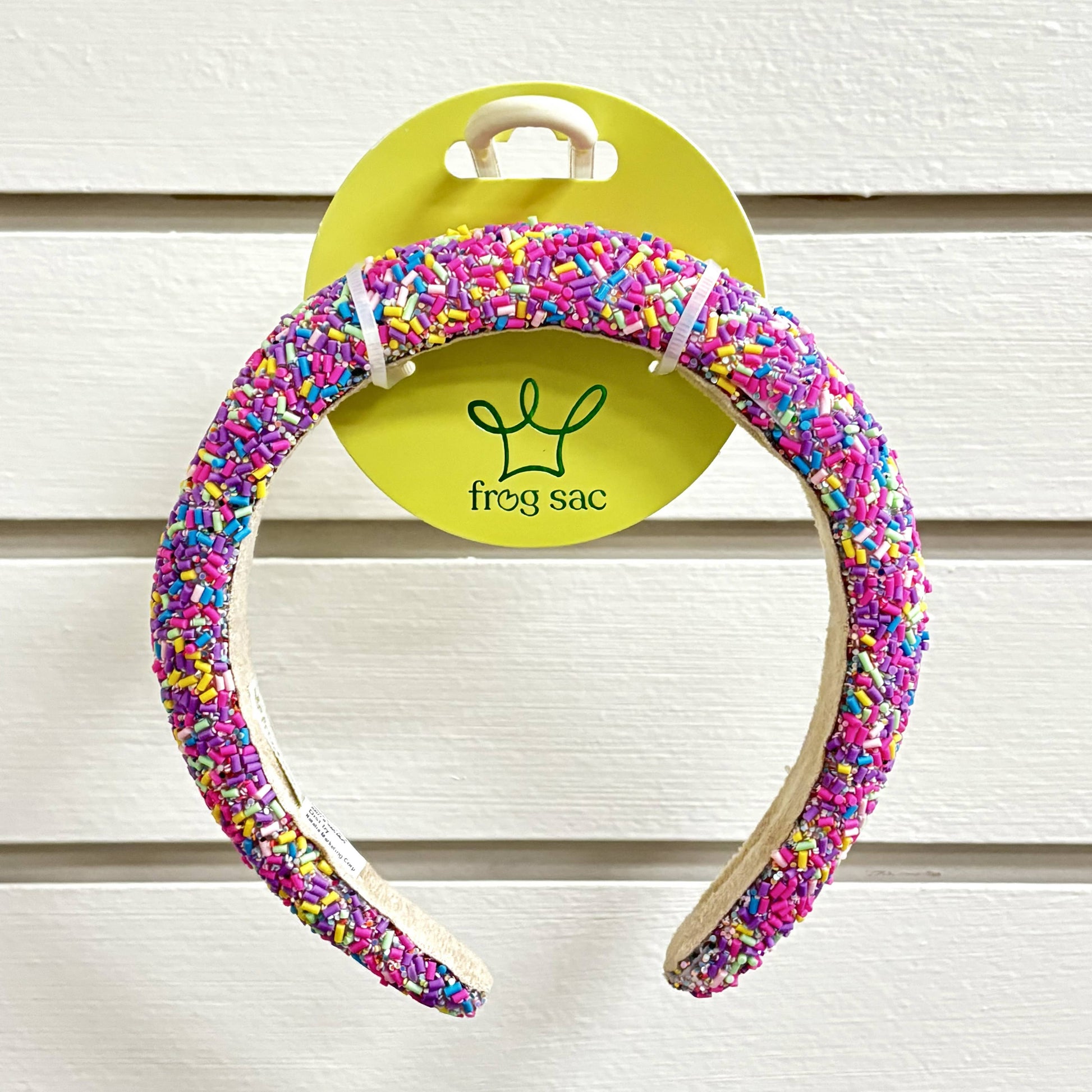 Kids Padded Sprinkle Headband | Pink or Light Blue