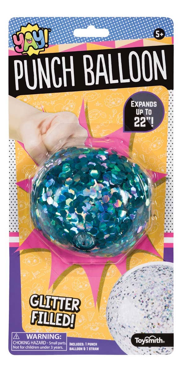Glitter Punch Balloon