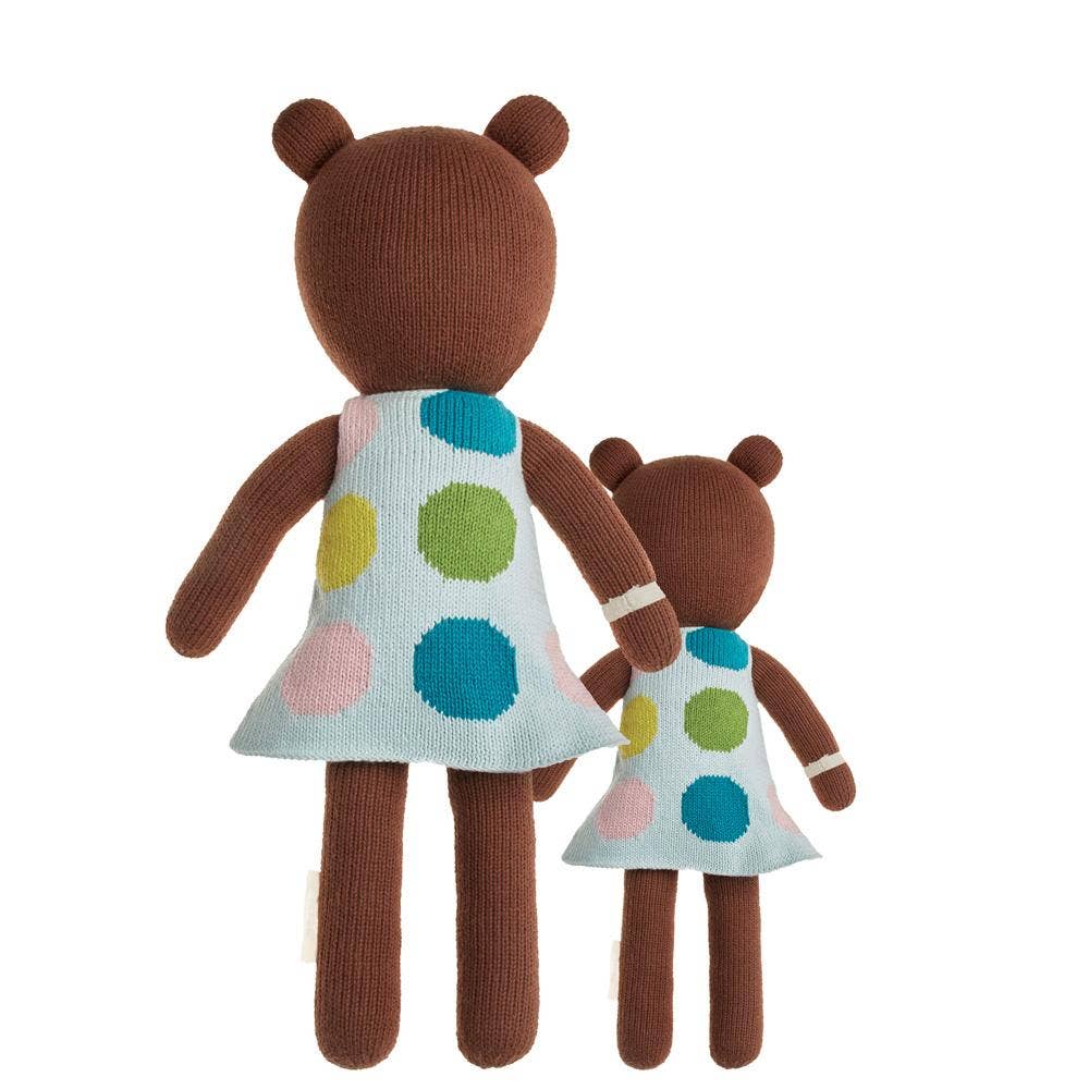 Ivy the bear, gives 10 meals