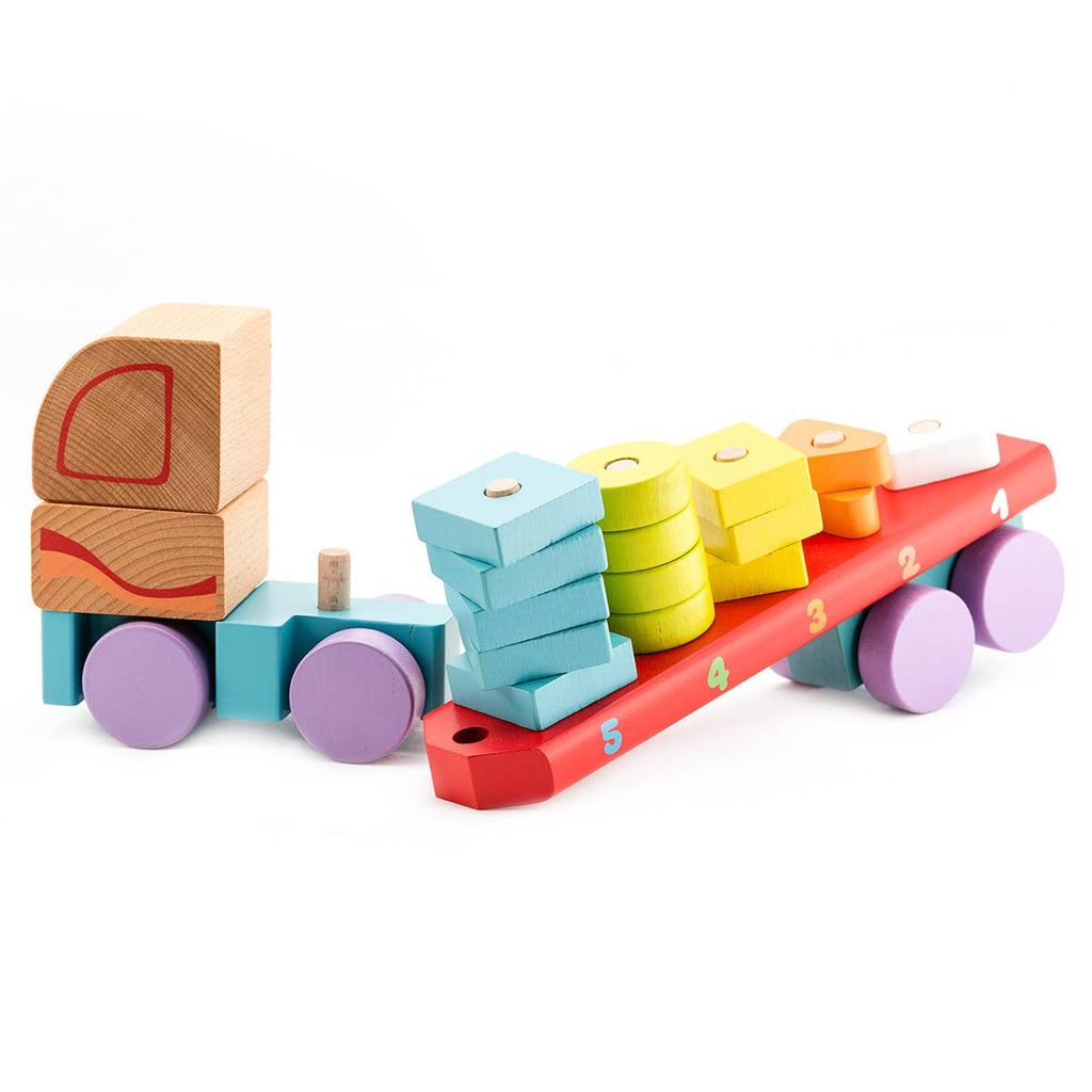 Wooden Counting Truck