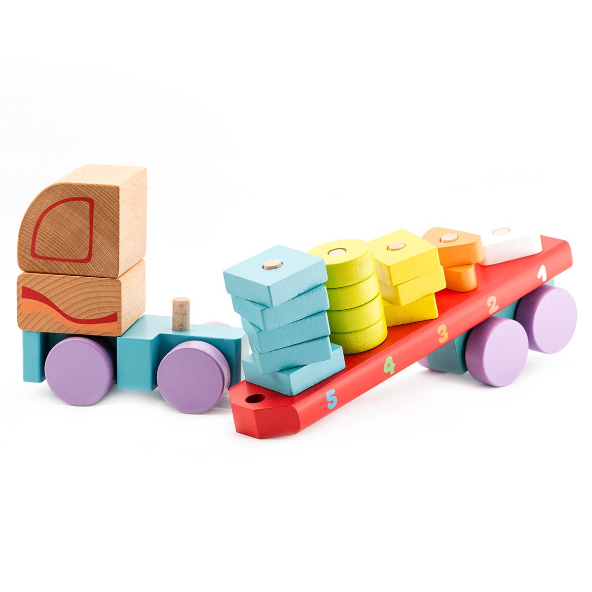 Wooden Counting Truck