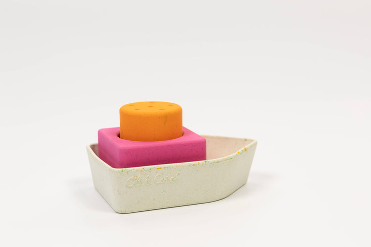 Upcycled Boat Orange