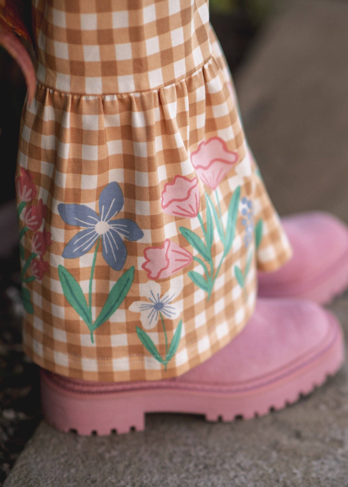 Gingham Garden Flares