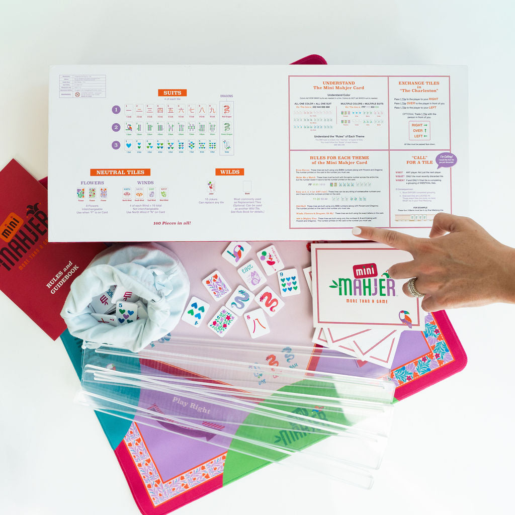 Mini Mahjer: Mahjong Made Easy - Rackin' Rosie Edition