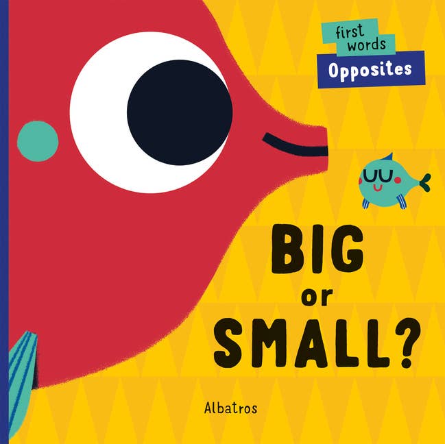 Big or Small? by Lenka Chytilová | Illustrated by Veronika Zacharová (Board Book)