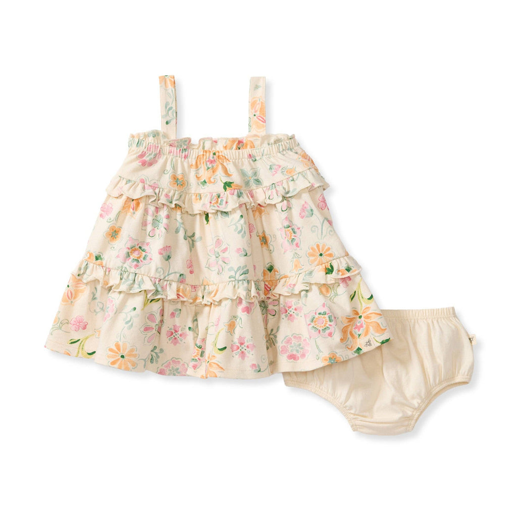 Burt’s Bees Baby Organic Cotton Mediterranean Floral Dress