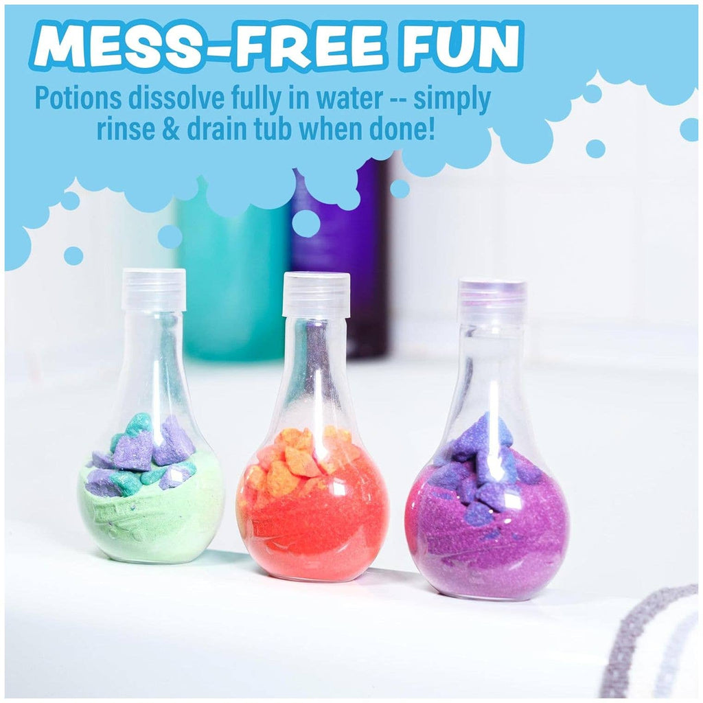 Don’t worry about these potions staining your tub - these mixes are mess free!