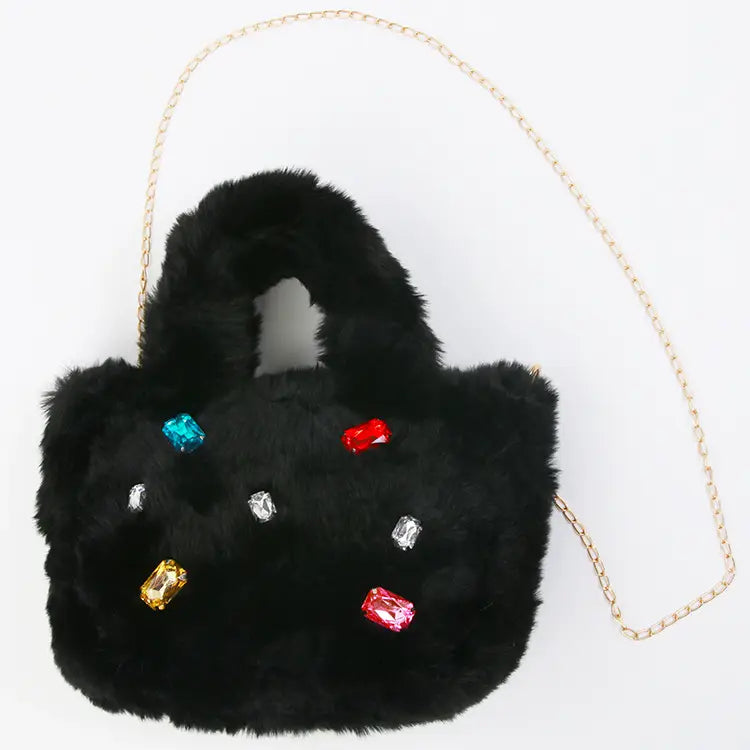 Fur Jewel Purse