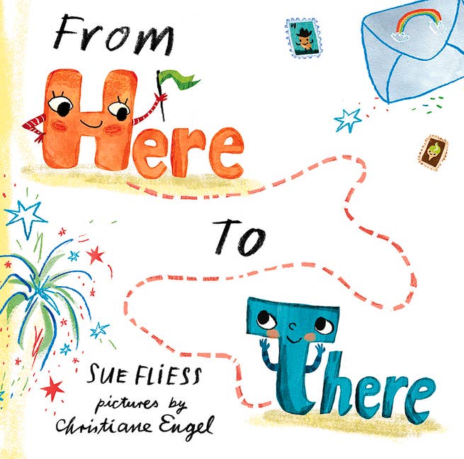 From Here to There Book By Sue Fliess | Pictures by Christiane Engel