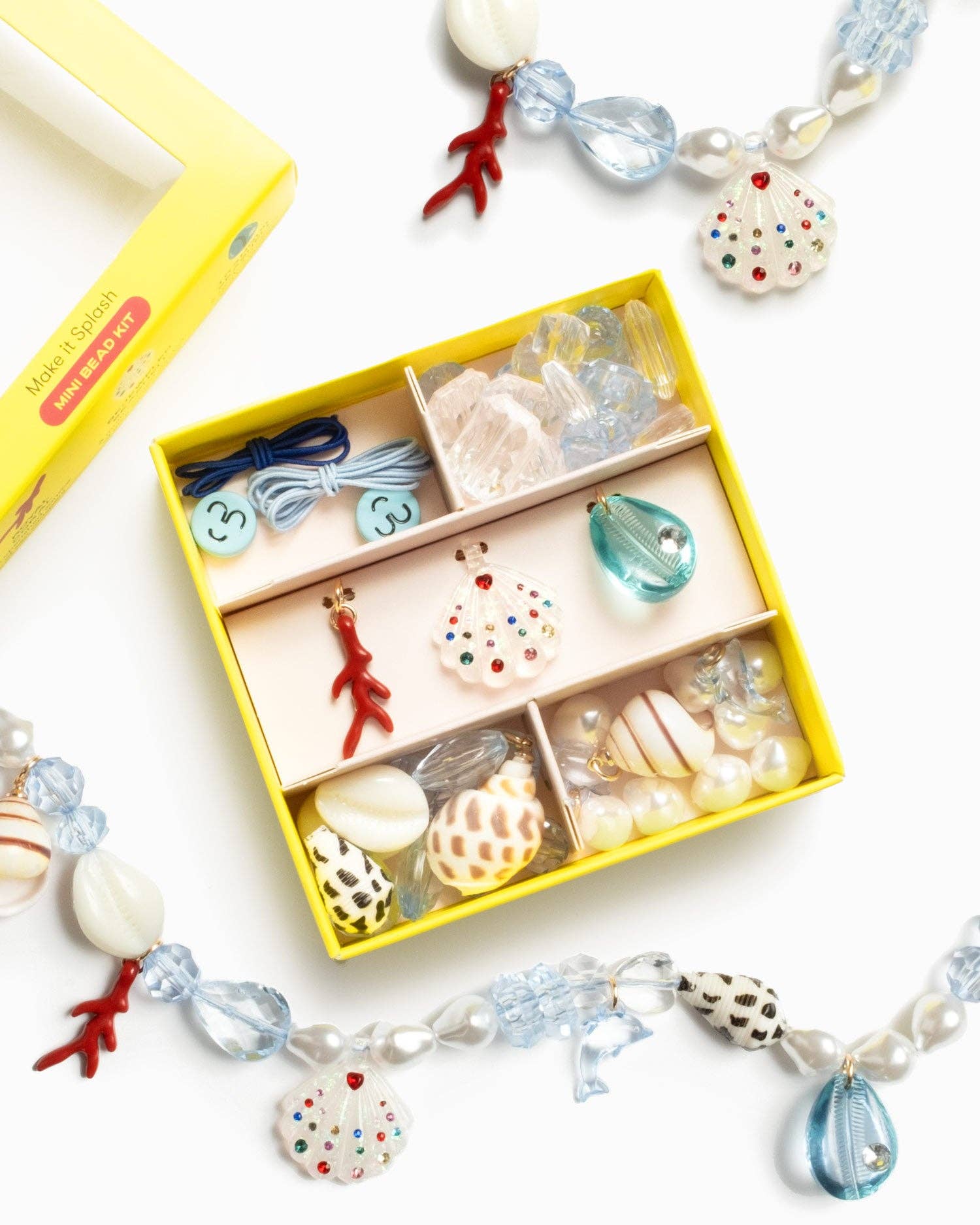 Get ready to accessorize for the beach with our new Beach Theme Mini Bead Kit by Super Smalls!