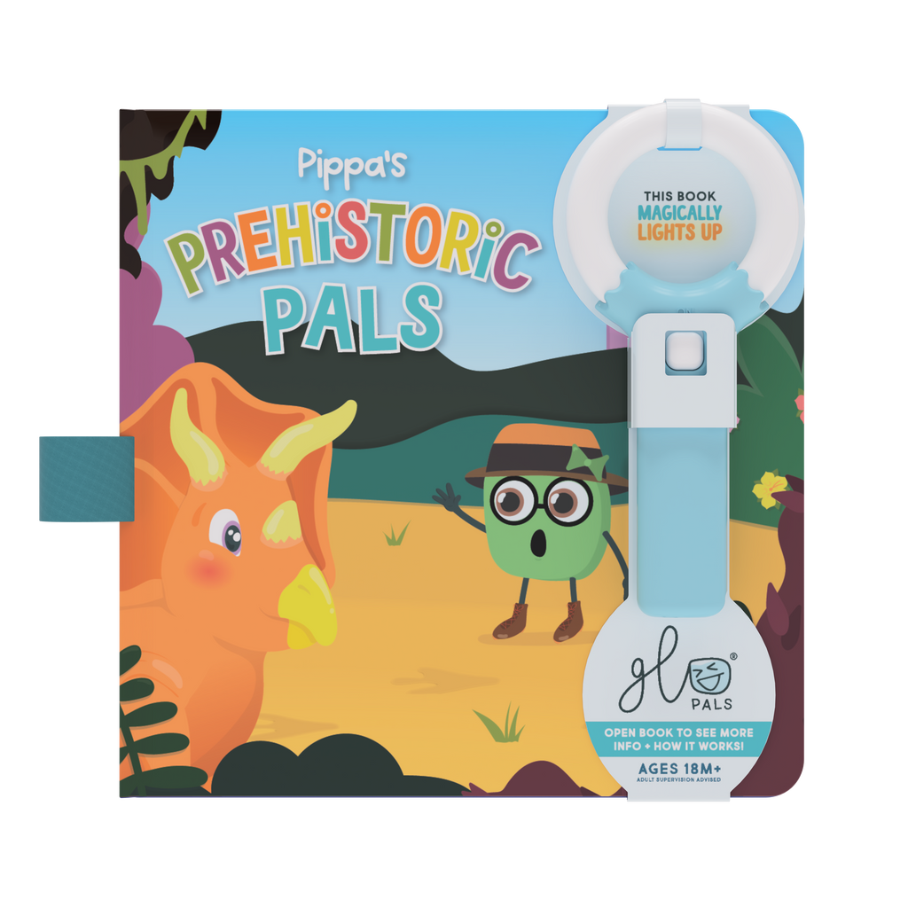 Glo Pals® Light-Up Book – Pippa and Her Prehistoric Pals