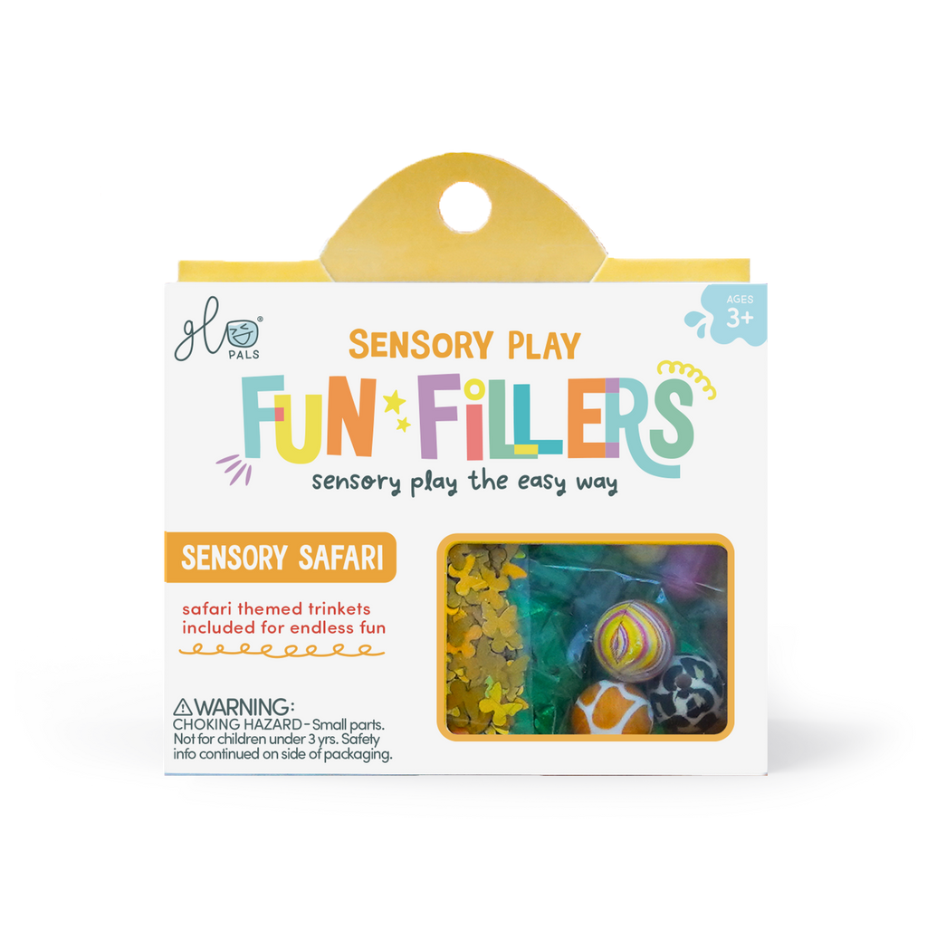 Glo Pals® Sensory Safari Fun Filler Pack – Sensory Play Accessories (Ages 3+)