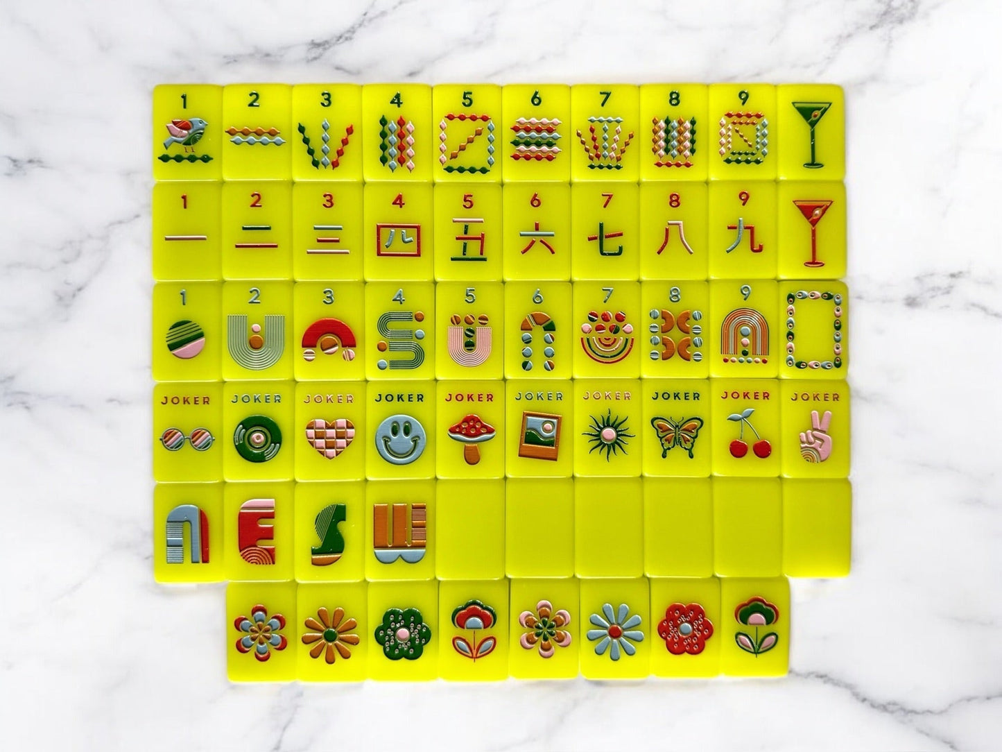 Peace Love Mahjong Tiles Pre-Order