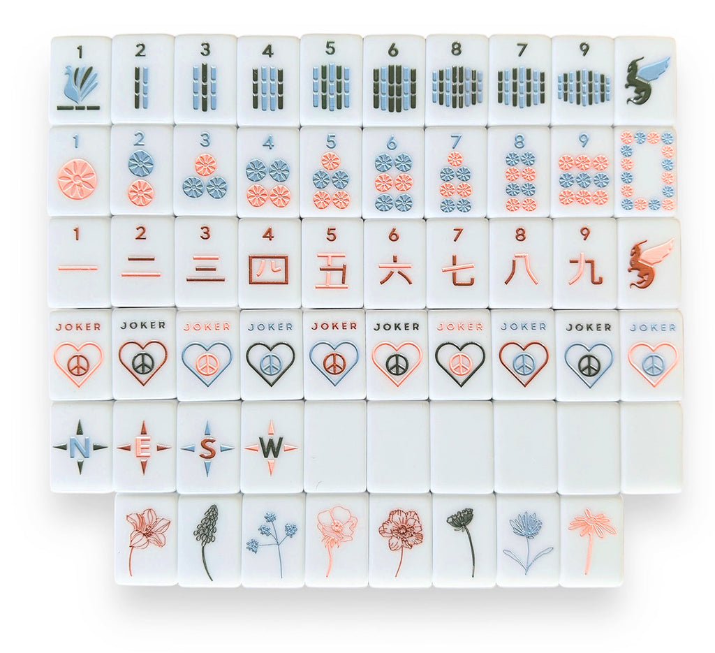 Peace Love Mahjong Tiles Pre-Order