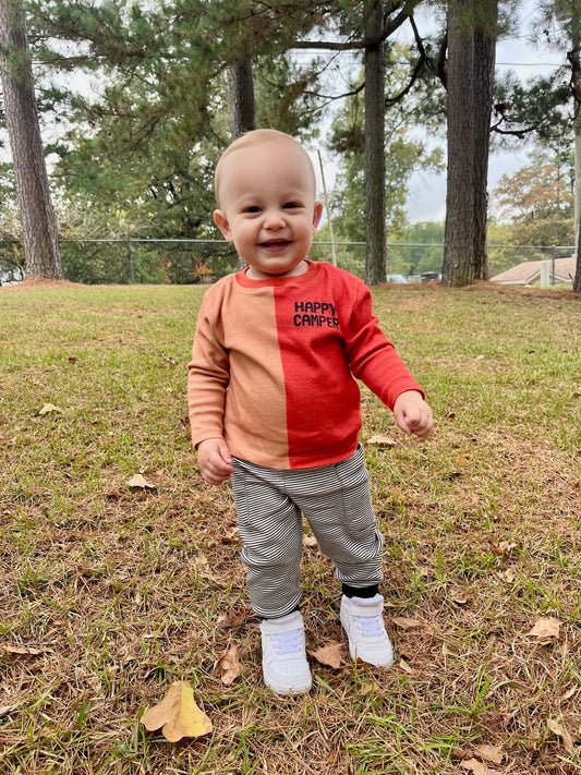 Happy Camper Long Sleeve Tee