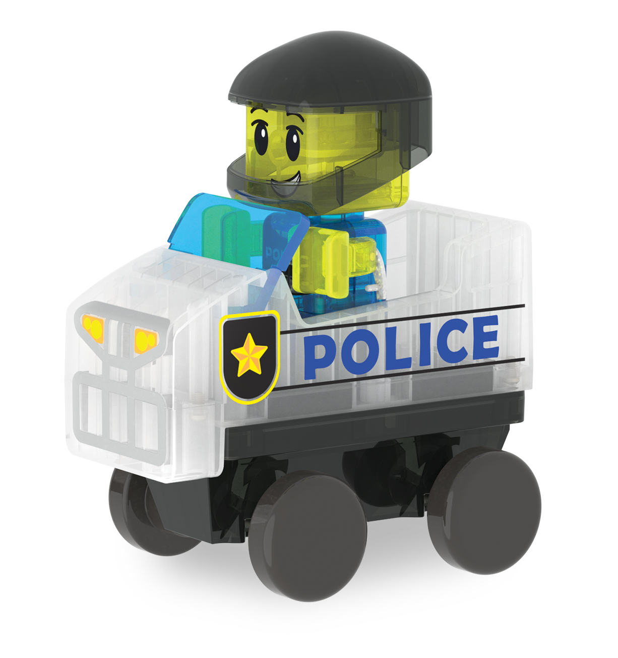 I’d feel safe with this little guy pulling me over!