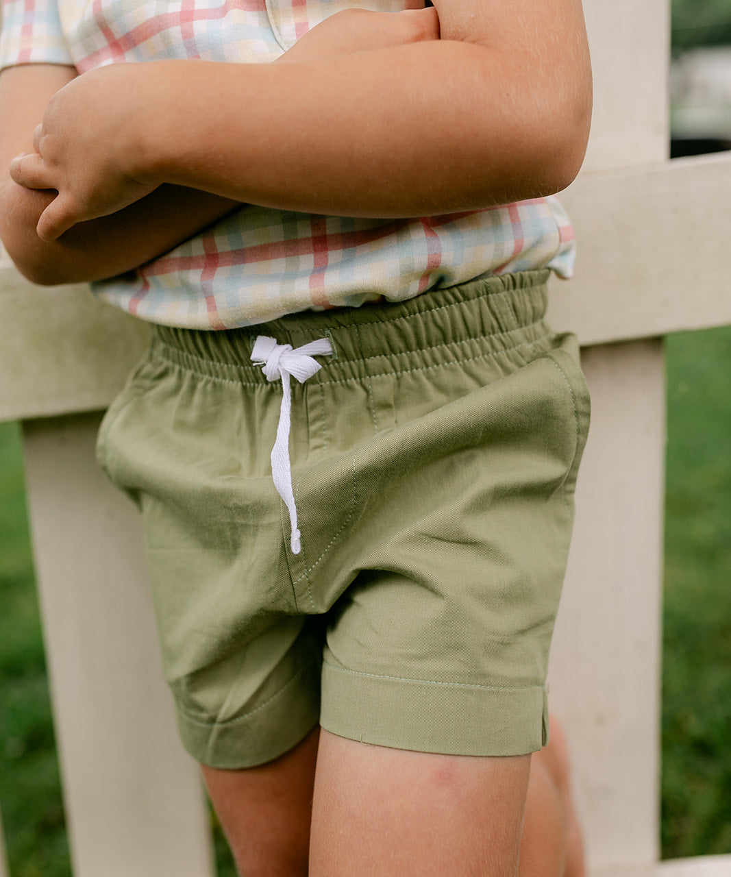 James Shorts - Sage Green