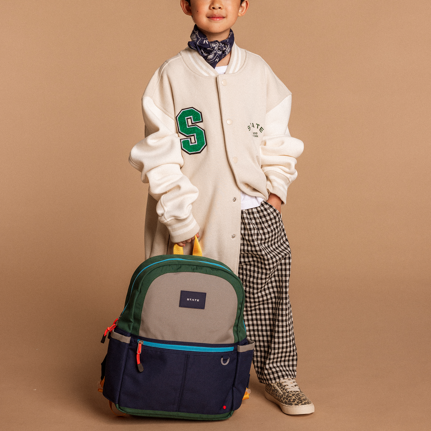Green/Navy - Kane Backpack