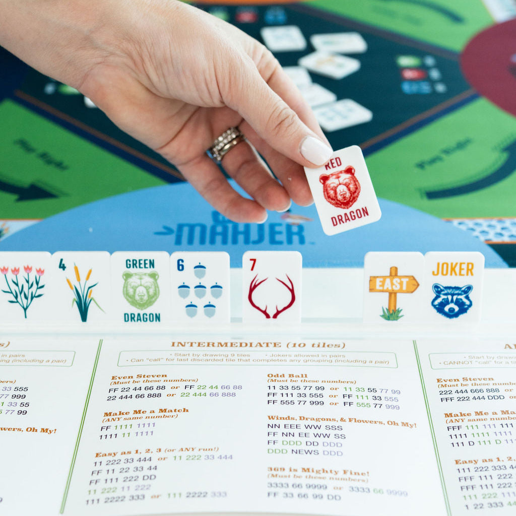 Mini Mahjer: Mahjong Made Easy - Woodlands Edition