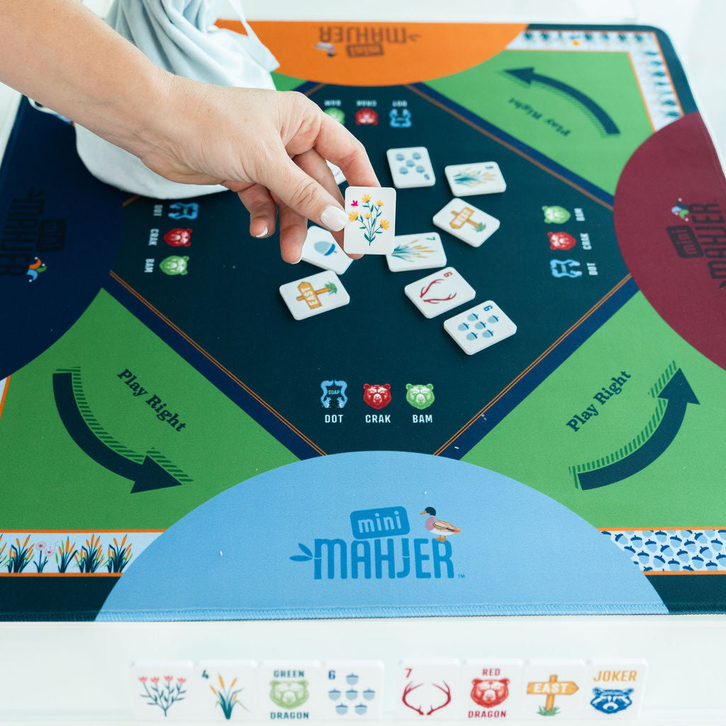 Mini Mahjer: Mahjong Made Easy - Woodlands Edition