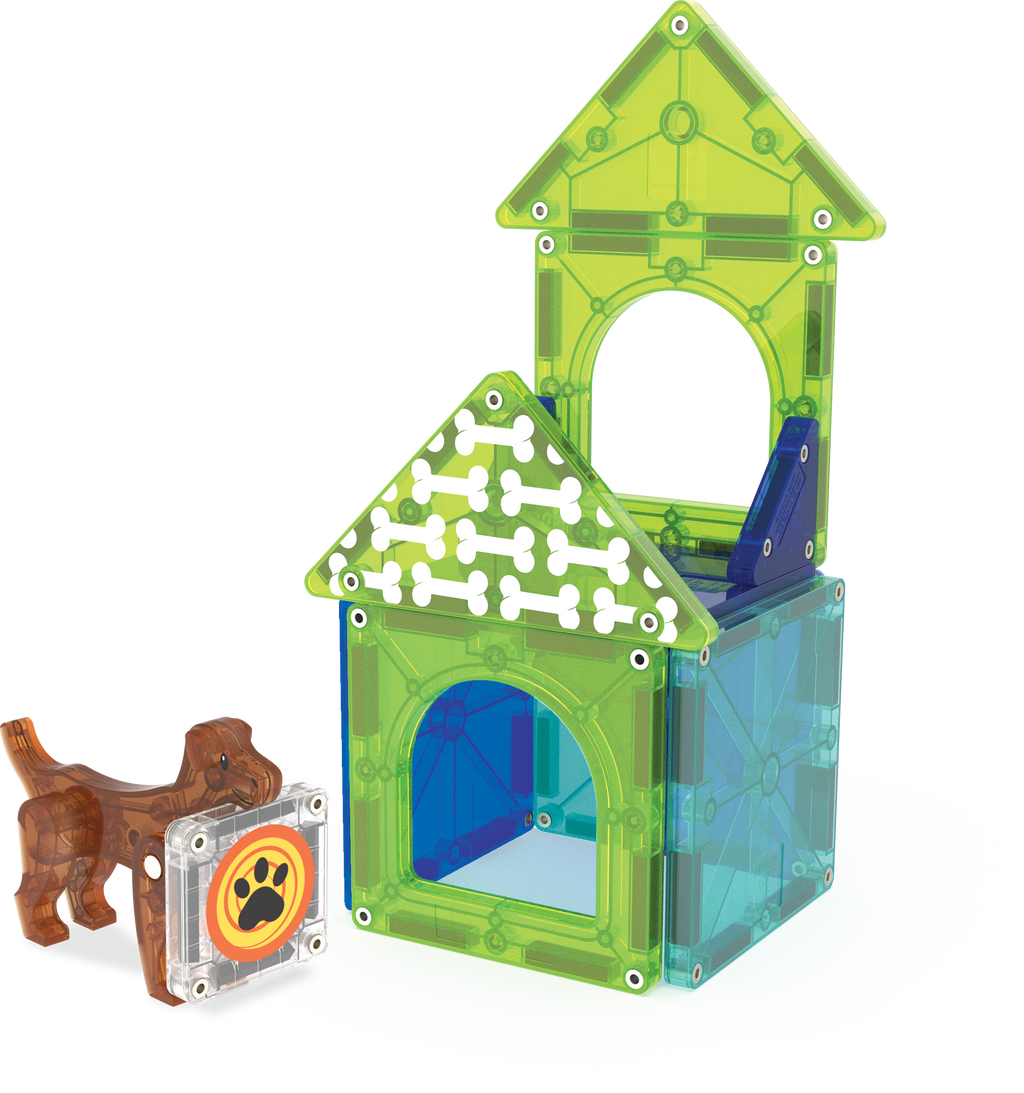 Make sure the doggy door is open for your new pup!