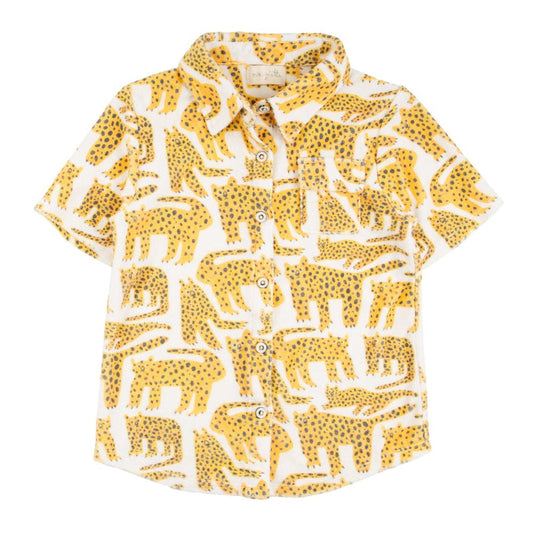 Cheetah Button Up Shirt