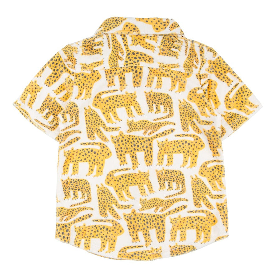 Cheetah Button Up Shirt