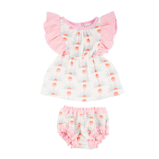 Western Sun Layette Set