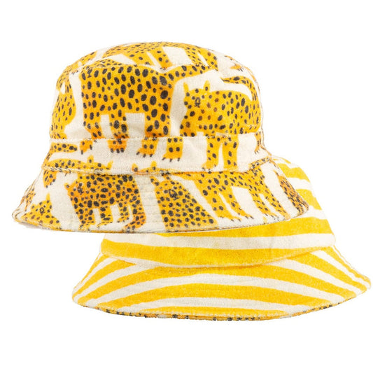 Reversible Cheetah Bucket Hat