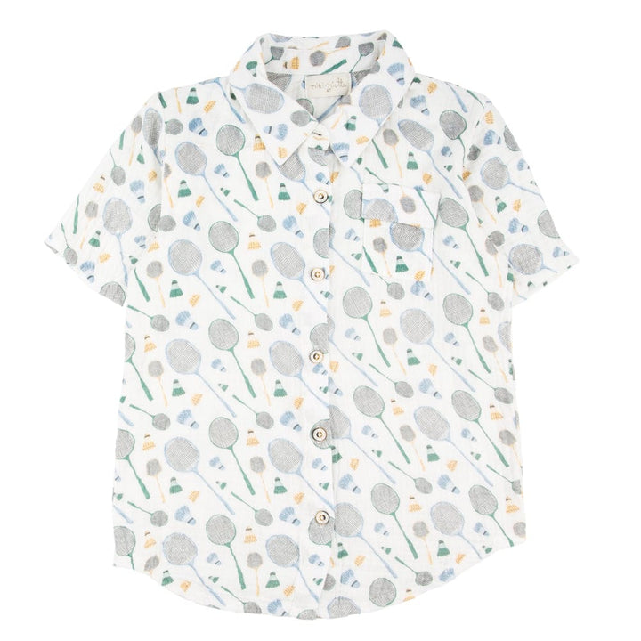 Badminton Button Up Shirt