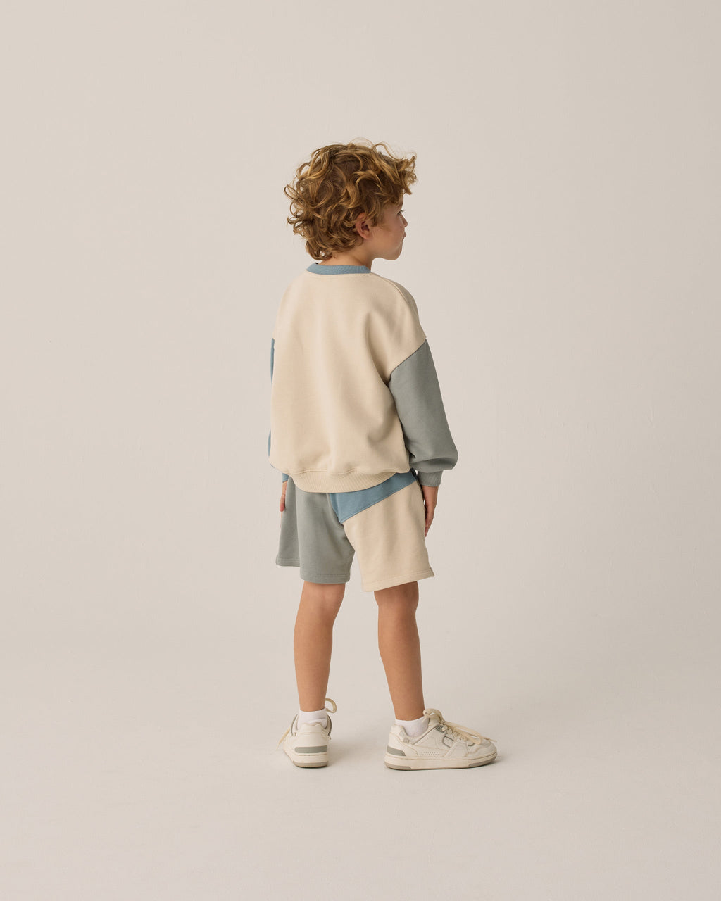 Relaxed Sweatshirt - Color Block