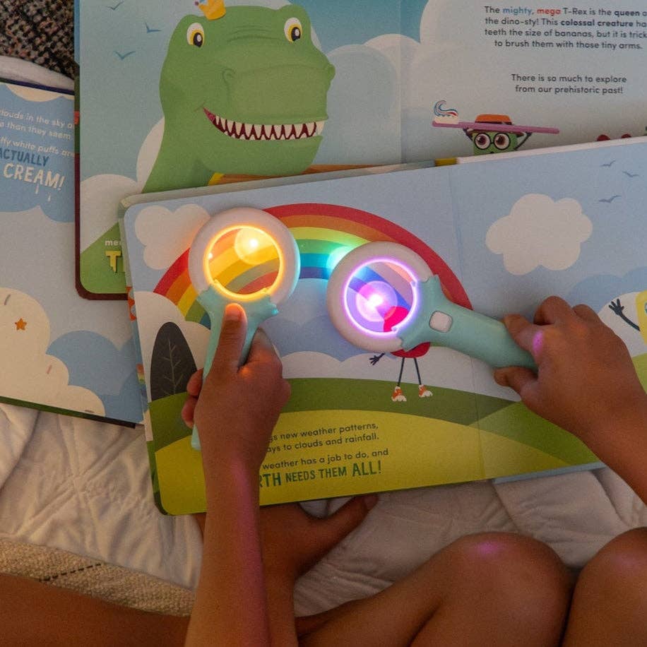 Pippa and Her Prehistoric Pals invites little readers on a glowing journey back in time, where dinosaurs, discovery, and interactive storytelling come together.