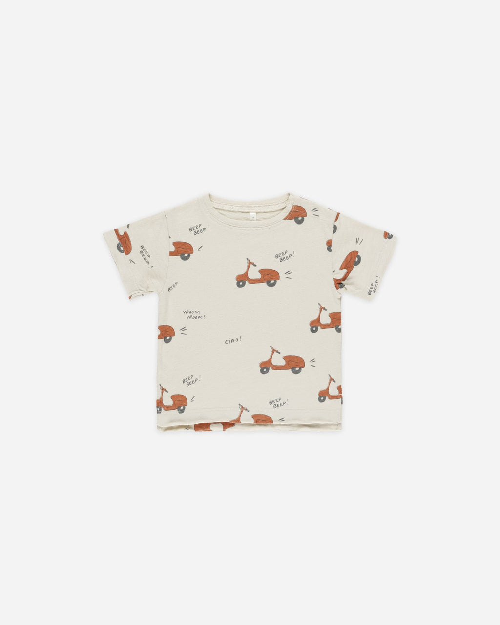 Moped Raw Edge Tee