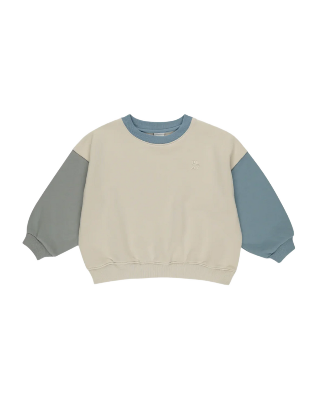 Relaxed Sweatshirt - Color Block