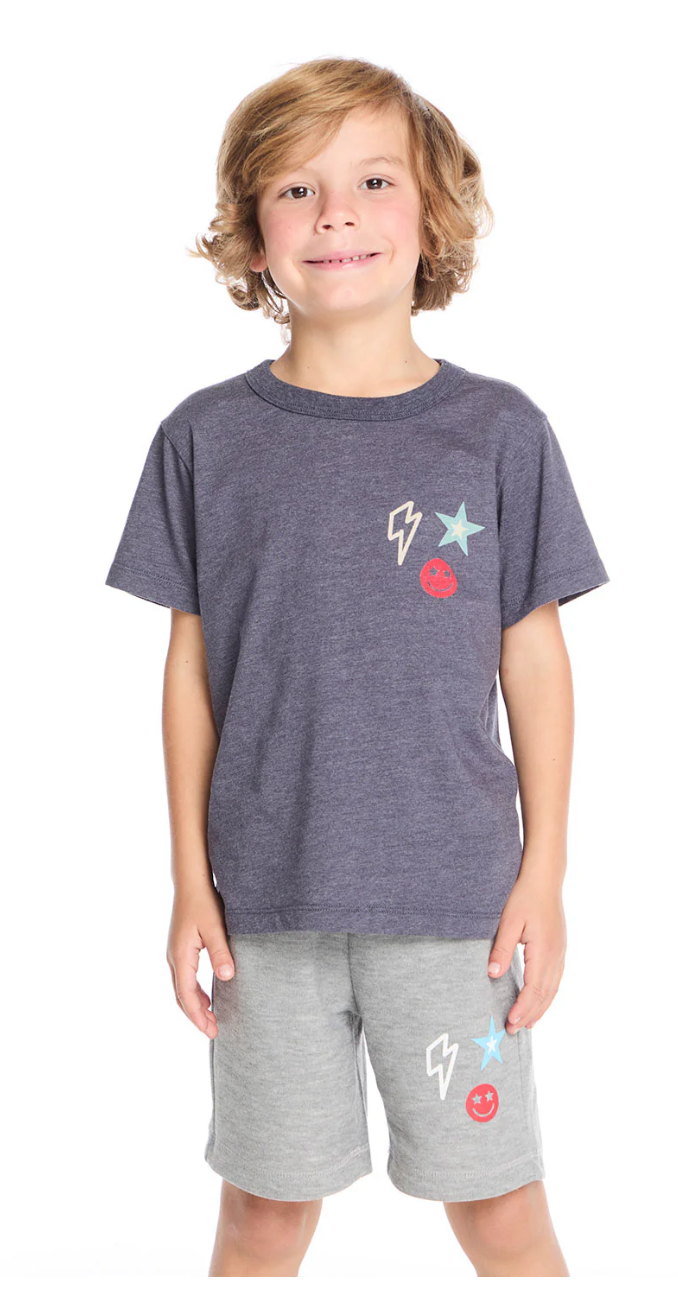 Bolt Star Smiley Tee