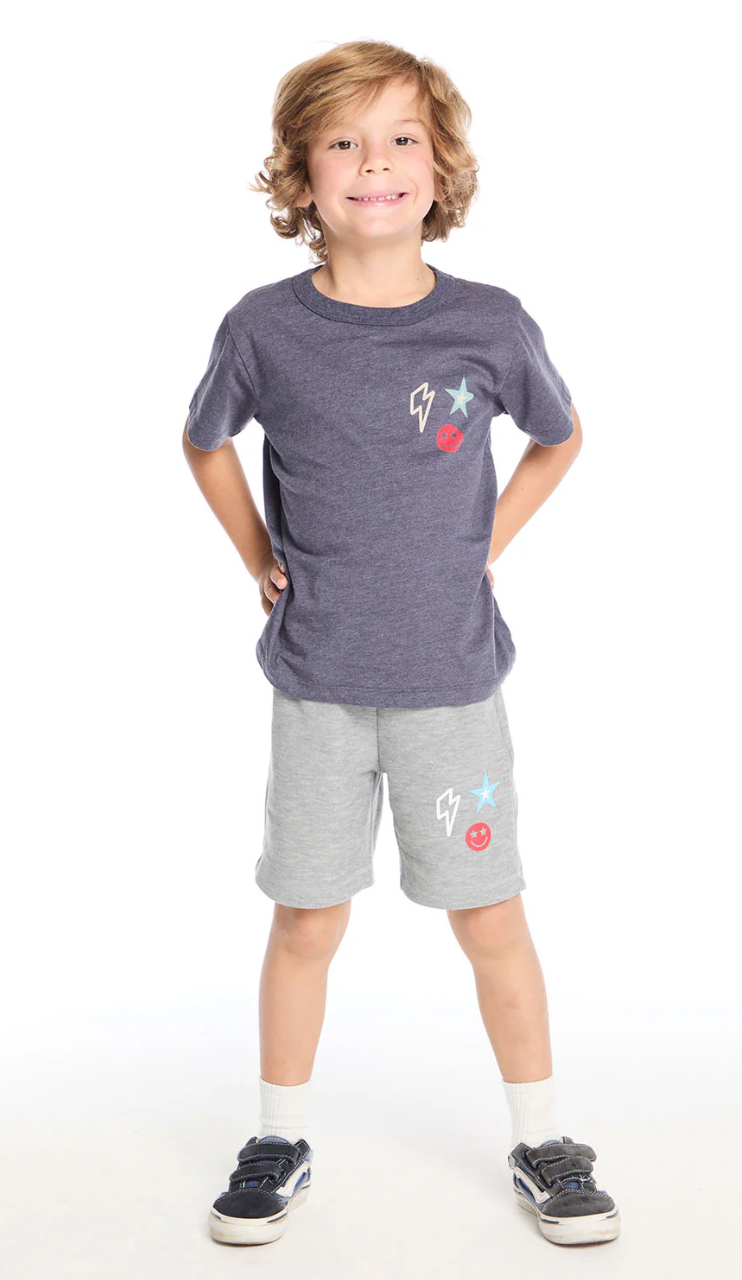 Bolt Star Smiley Tee