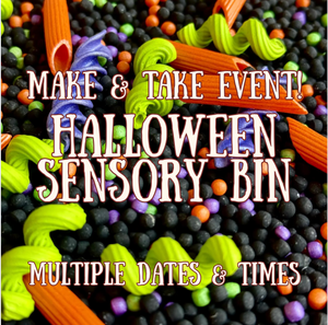 Make& Take Halloween Sensory Bin