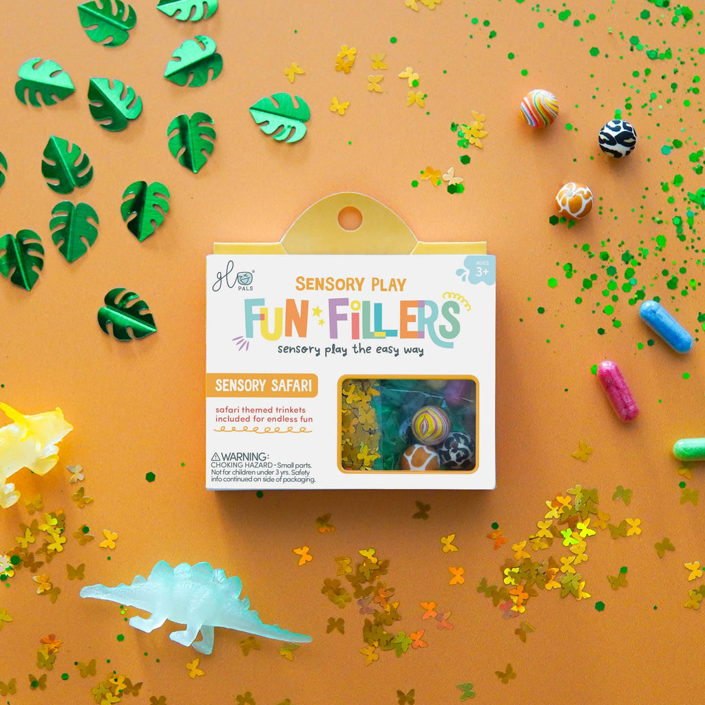 Sensory Safari Glo Pals® Fun Filler Pack – Sensory Play Accessories (Ages 3+)