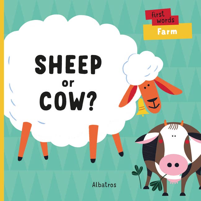 Sheep or Cow? by Lenka Chytilová | Illustrated by Veronika Zacharová (Board Book)