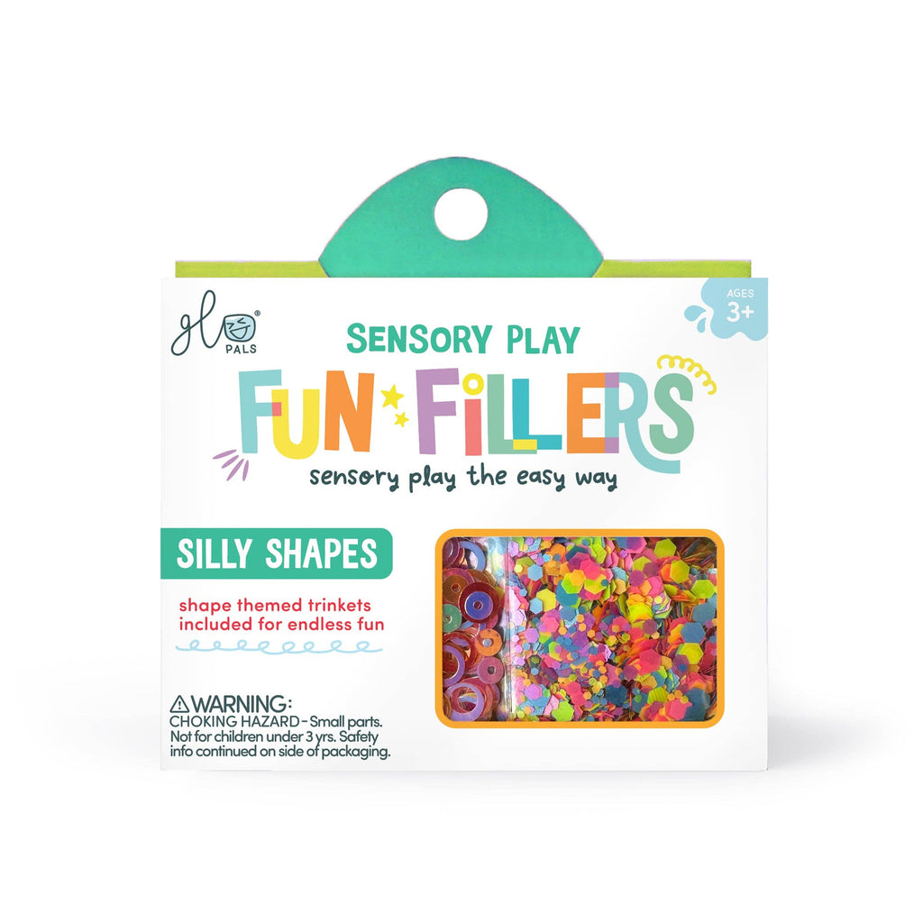 Silly Shapes Fun Filler Pack by Glo Pals® – Sensory Play Accessories