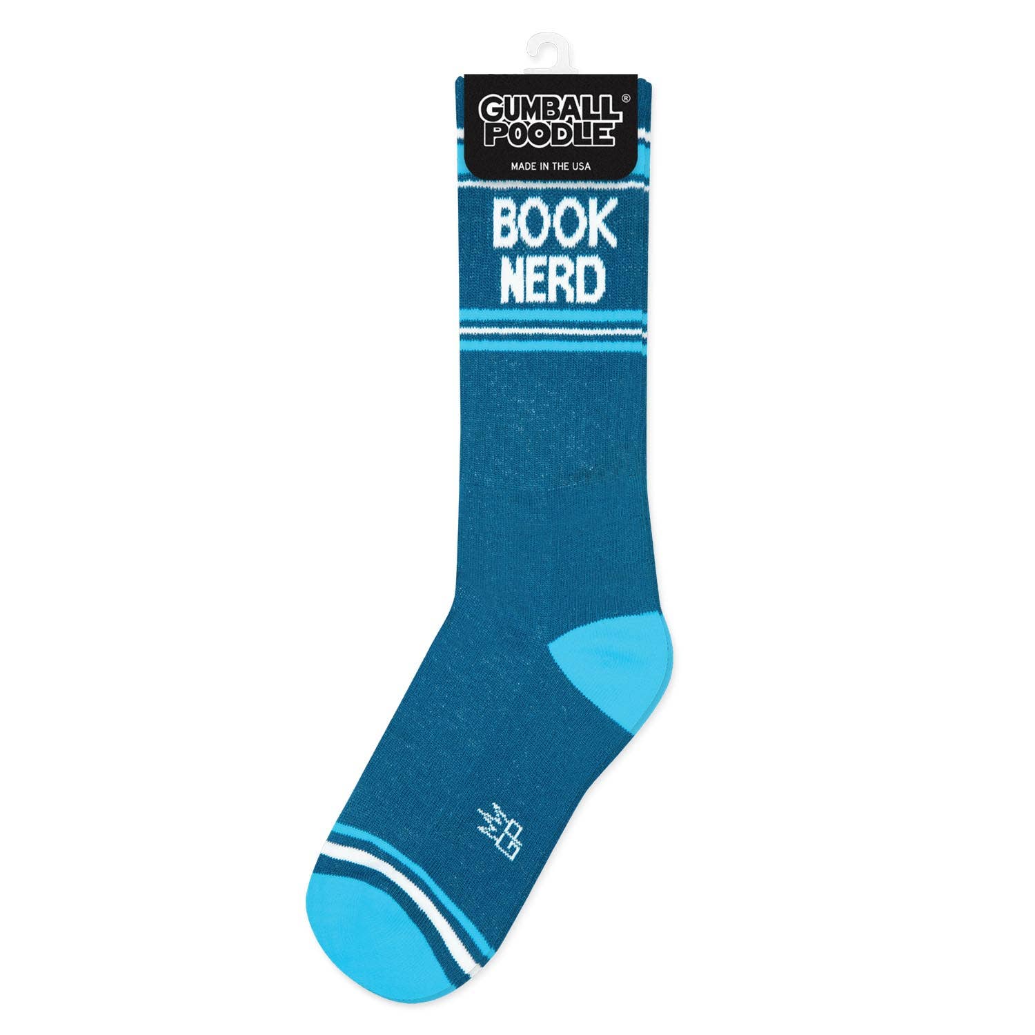 Super Comfy ‘Book Nerd’ Gym Socks By Gumball Poodle