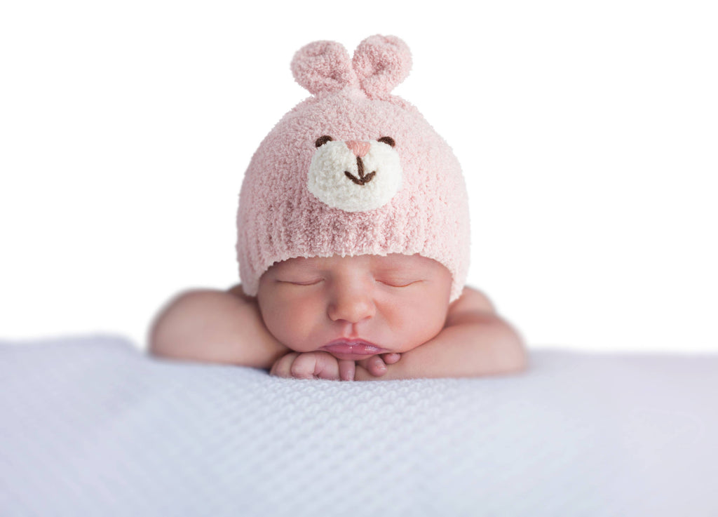 Super Soft Chenille Baby Beanie by Stephen Joseph