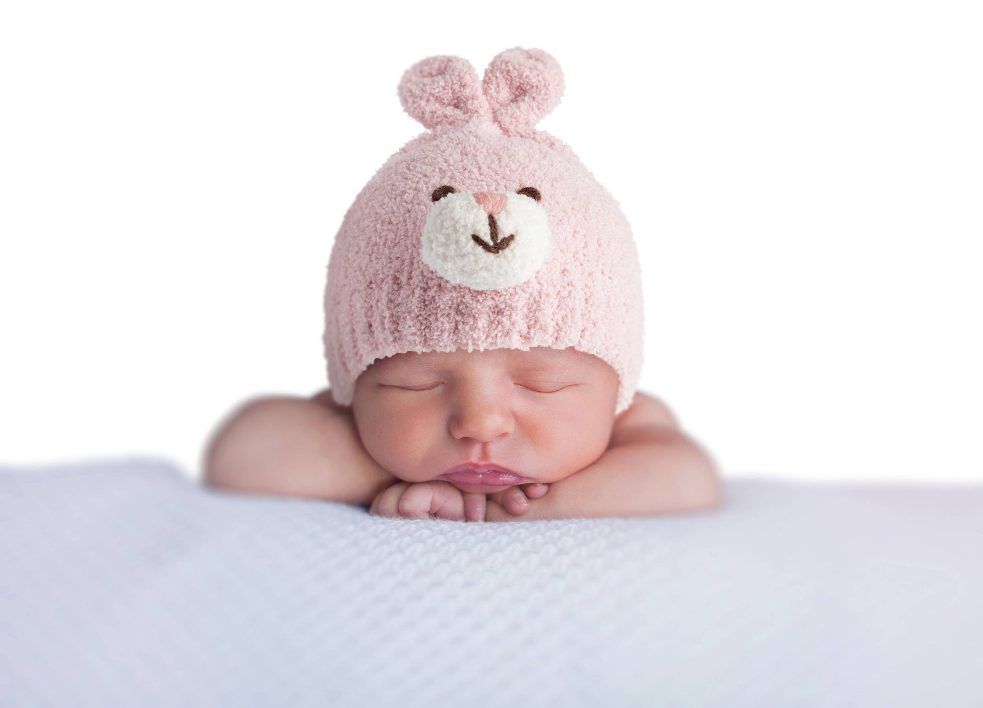 Super Soft Chenille Baby Beanie by Stephen Joseph