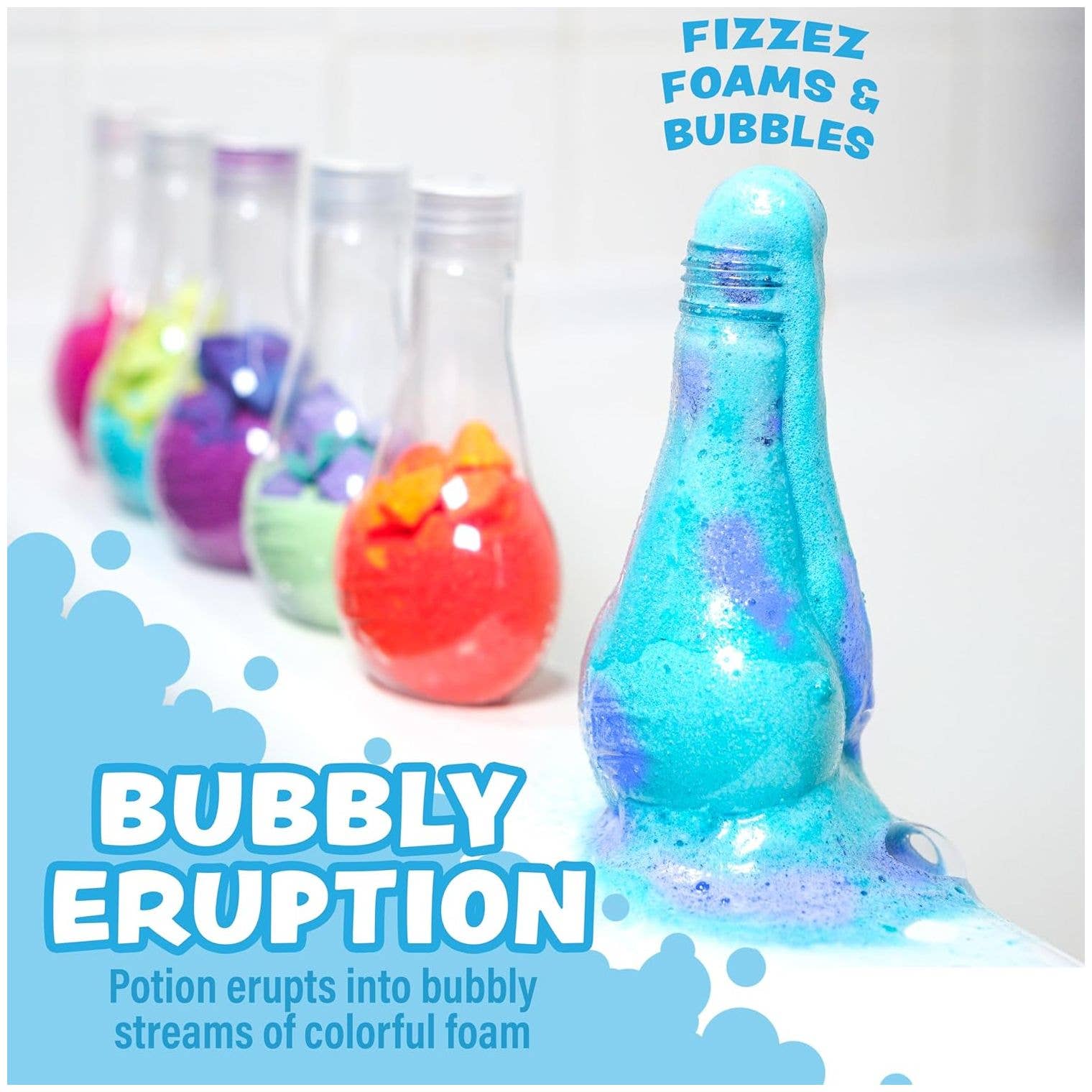 Watch these bubbles erupt into some fun - great way to entertain your kids and spark STEM learning!