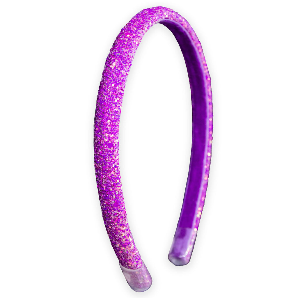 Glitter Headband - Thin Hairbands for Kids