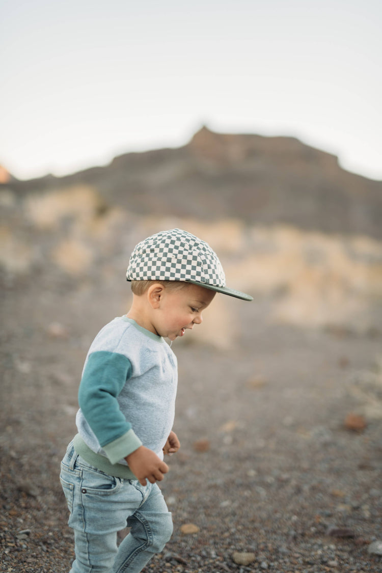 Checkered Peace Hat