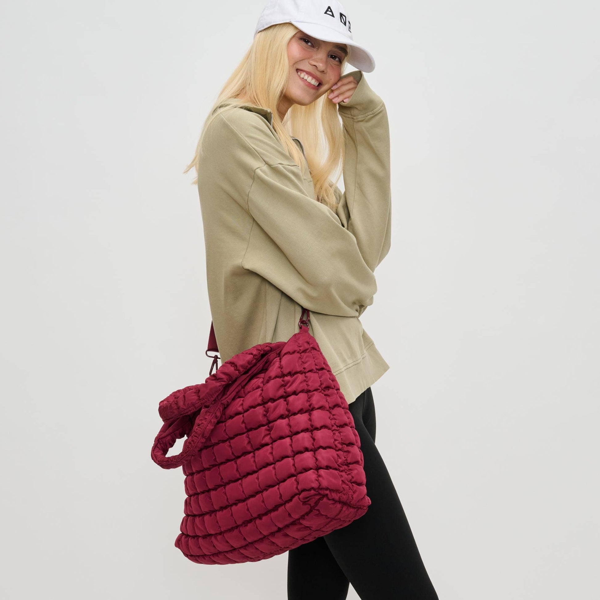 Elevate - Quilted Puffer Nylon Hobo