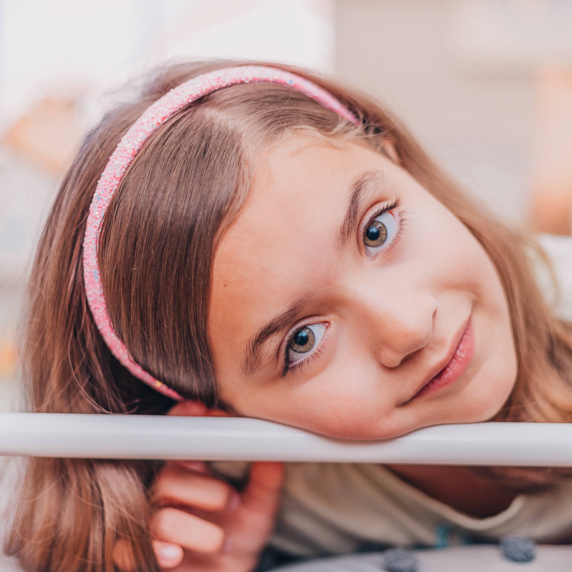 Glitter Headband - Thin Hairbands for Kids