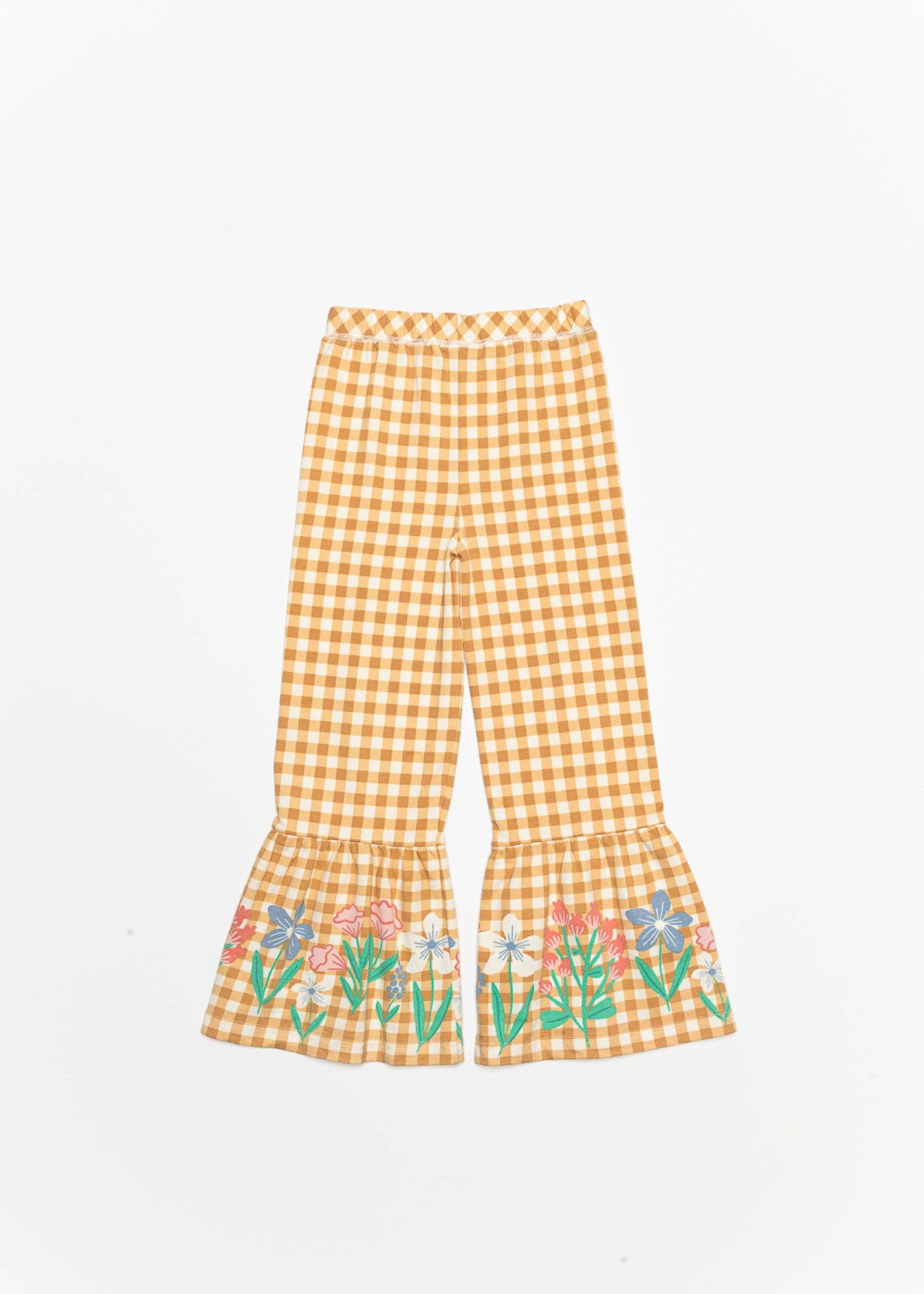 Gingham Garden Flares